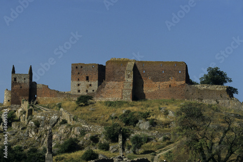 Hammershus castle ruins, Bornholm, Denmark, Europe