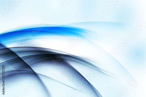 Blue Abstract Design