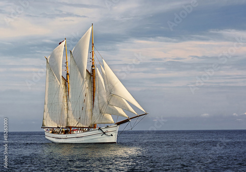 Sailing. Series of ships and yachts