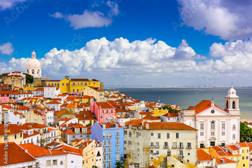 Alfama Lisbon Cityscape