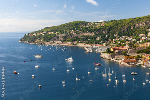 Cap de Nice and Villefranche-sur-Mer on French Riviera