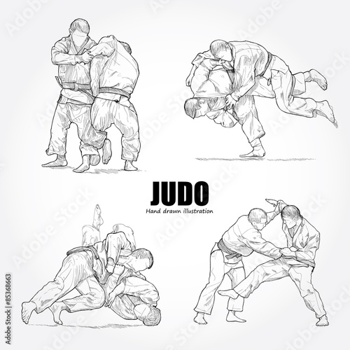 illustration of Judo