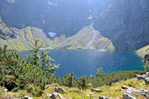 Nad czarnym Stawem pod Rysami