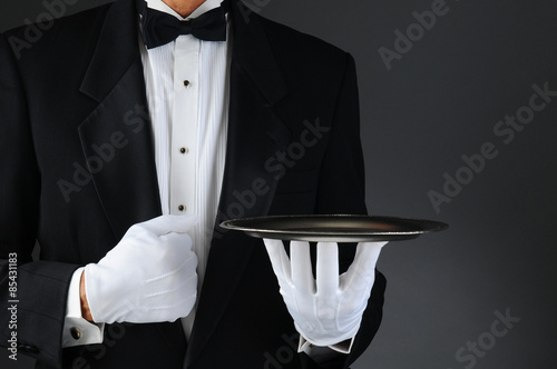 Waiter With Silver Tray