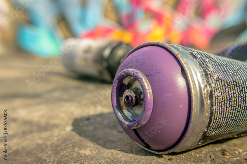 Spray Can Used For Graffiti | Stock image