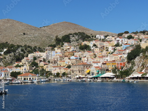 Grèce - Symi et son port touristique