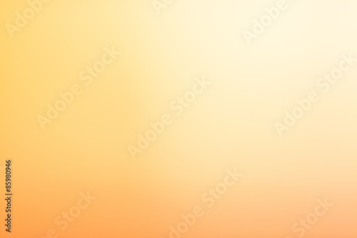 Abstract orange background light yellow 