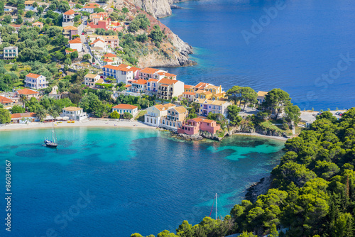 Assos village, Kefalonia island, Greece