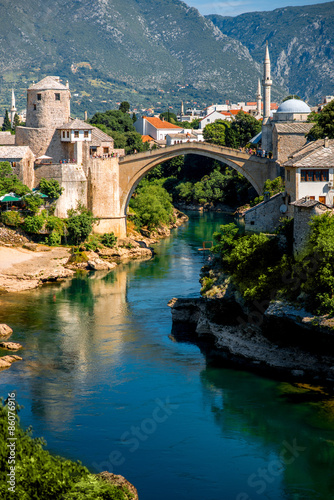 Mostar city view