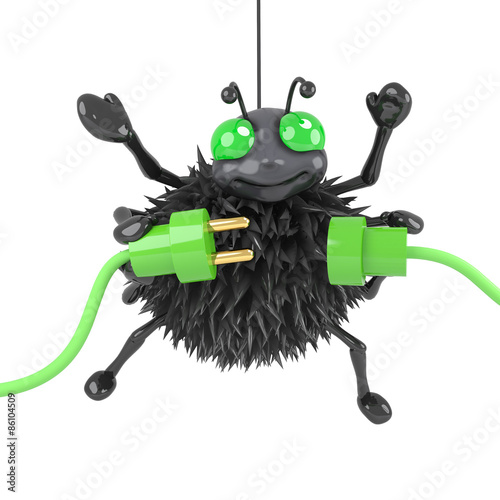 3d Spider uses green energy