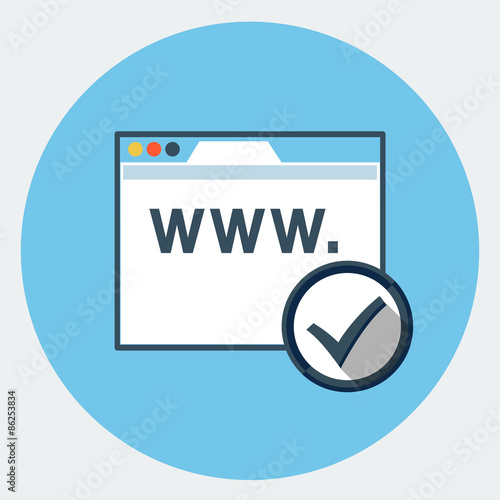 Domain Name Registration Icon