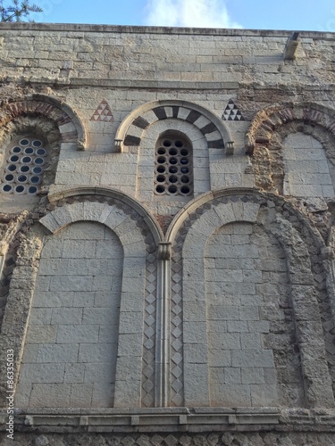 Tropea duomo cattedrale parete Calabria architettura
