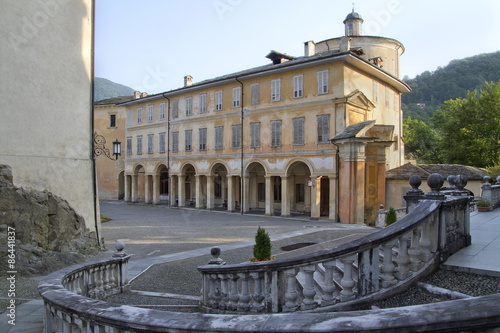 Sacro Monte Varallo Sesia Patrimonio Unesco in provincia Vercelli Piemonte Italia