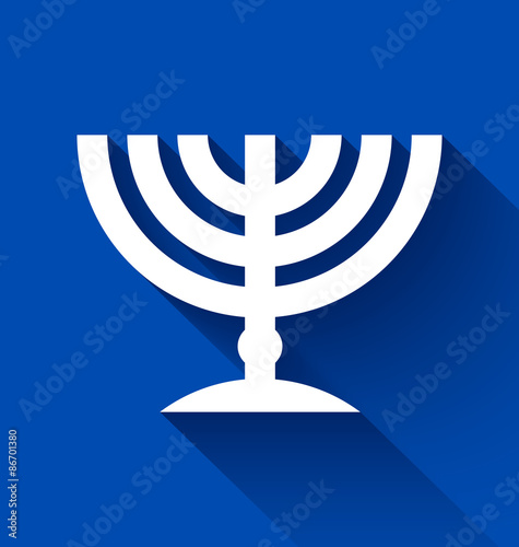 Jewish menorah