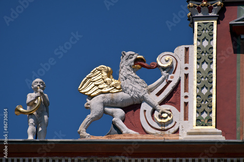 Fischmarkt Erfurt Dach-Detail