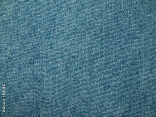 A blue denim background