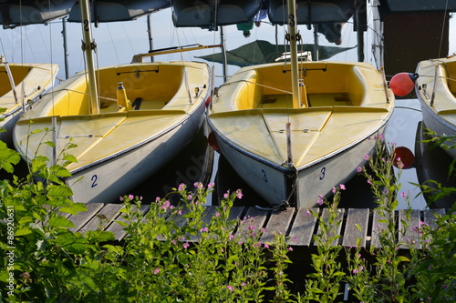 sailboats on hanover maschsee