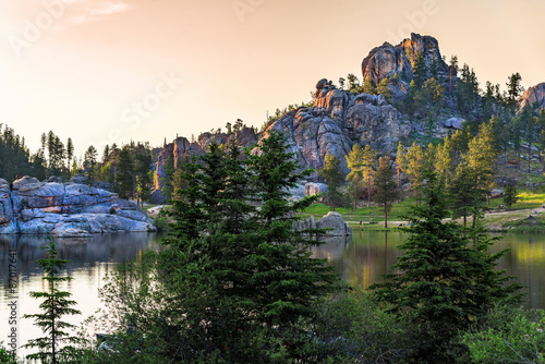 Lake Sylvan at Dusk