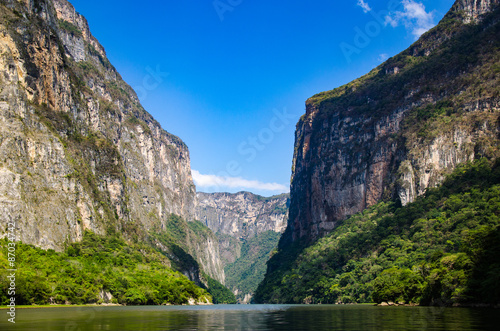 Sumidero canyon in Mexico