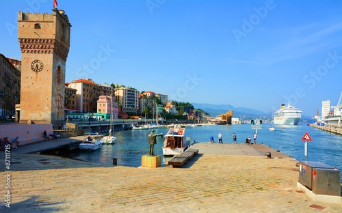 ville de Savona, liguria, en italie