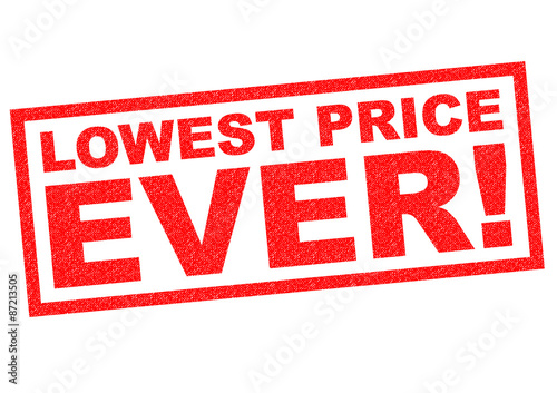 LOWEST PRICE EVER!