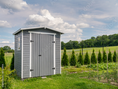 Garden tools shed