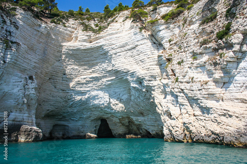 Costa rocciosa italiana