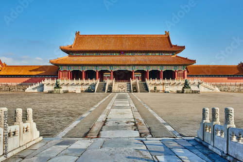 Taihemen Gate Of Supreme Harmony Forbidden City 