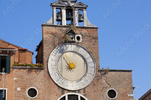 Wenecja zabytkowy zegar