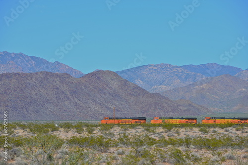 Train marchandises, Arizona