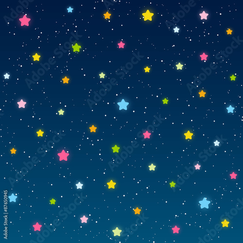 Starry night background for Your design 