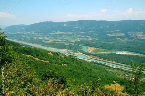 La vallée du Rhône, Bugey