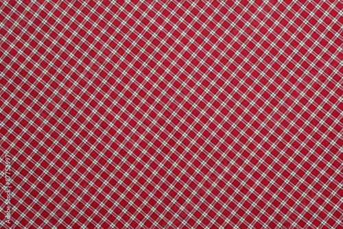 Series of a Red and White Cloth