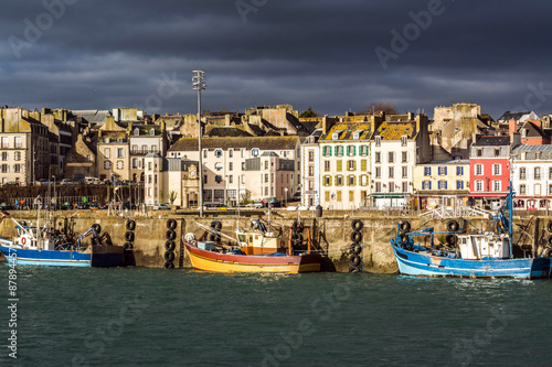 port de douarnenez avant l'orage