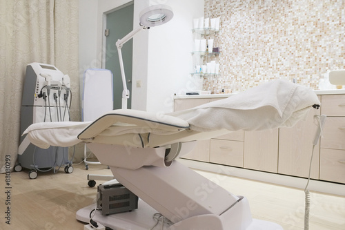 Interior of a cosmetology office