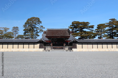 京都御苑 建礼門と築地塀