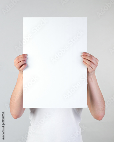 Blank poster