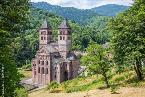 Abbaye de Murbach depuis la Chapelle Notre-Dame de Lorette