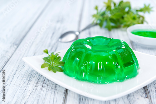 Fresh made Woodruff Jello