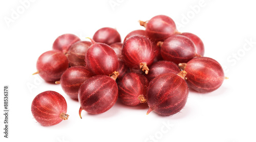 Red gooseberries