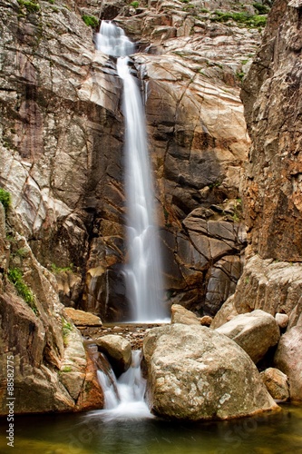 cascade of Villacidro , Sardinia