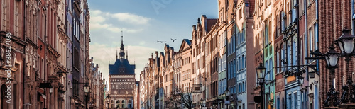Historyczne Stare Miasto Gdańsk w Polsce