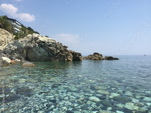 Varazze, Lungomare Europa, Mar Ligure, Liguria