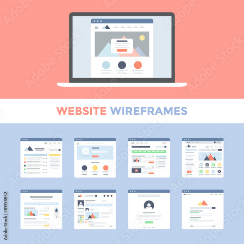 Website Wireframes