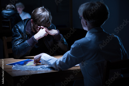 Police interrogation room