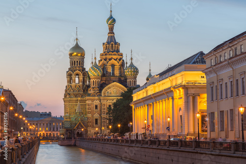 Church of the Savior on Blood at St.Petersburg, Russia