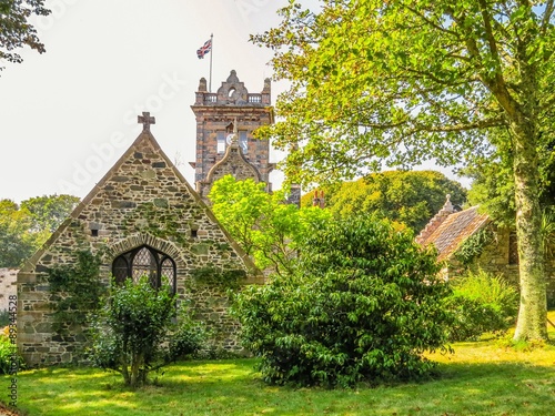 One of the most historic buildings in Sark Island, La Seigneurie Gardens