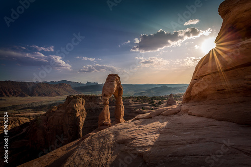 Sandstone arches and natural structures