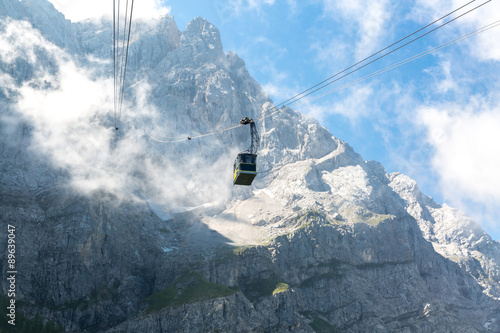 Cable car at Zugspitze Mountain Germany