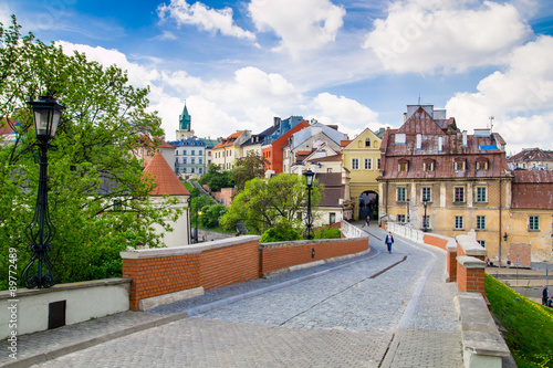 Old town in City of Lublin, Poland